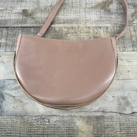 Limited Edition Paris Pink Faux Leather Crossbody Bag - Picture 1 of 16